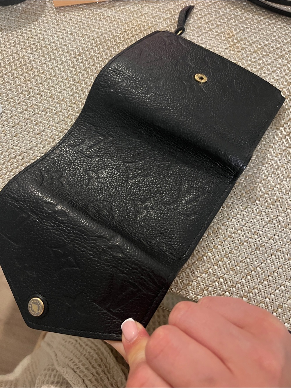 Auth Louis Vuitton Black wallet - Picture 7 of 10
